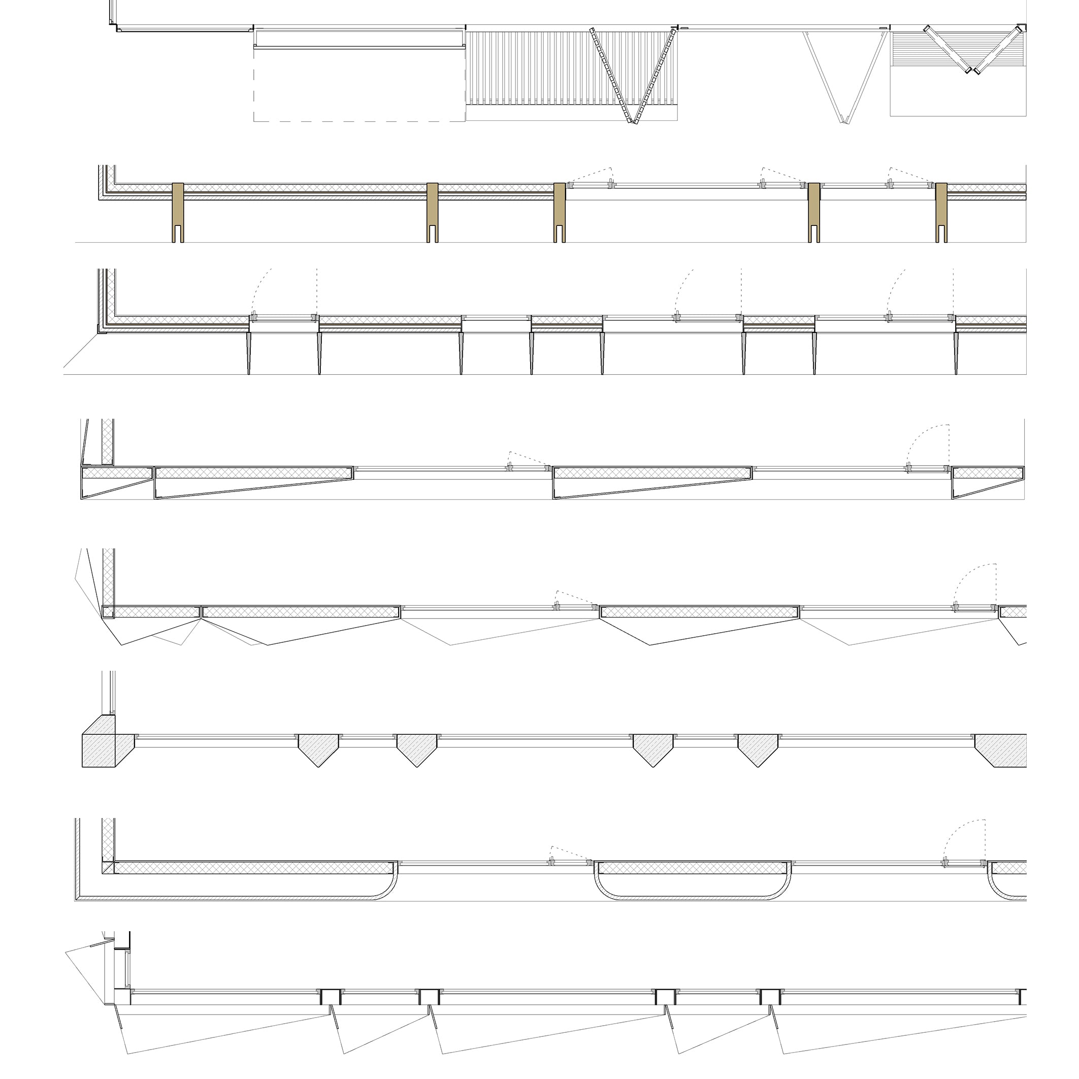 revit curtain walls graphics