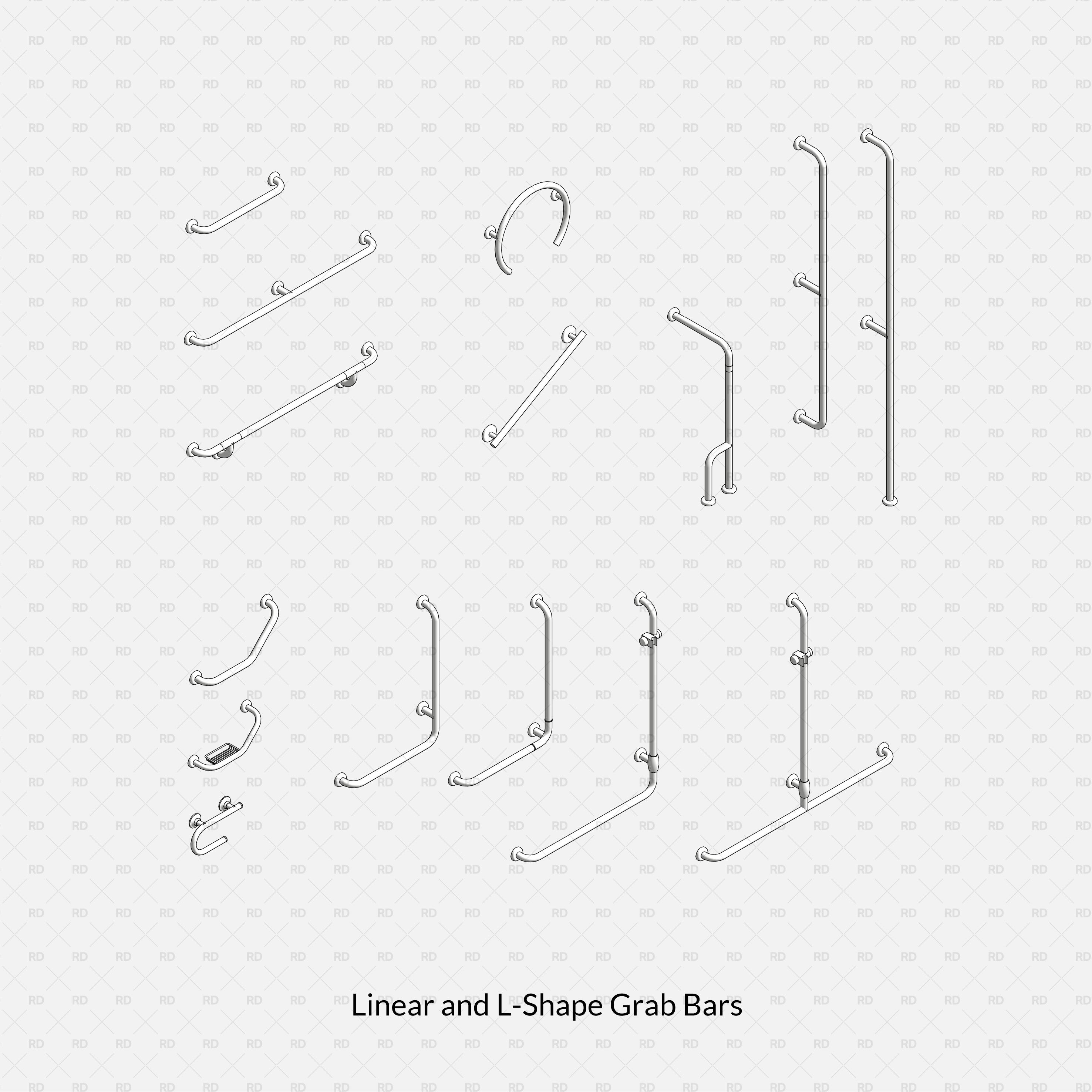 Revit Grab Bars