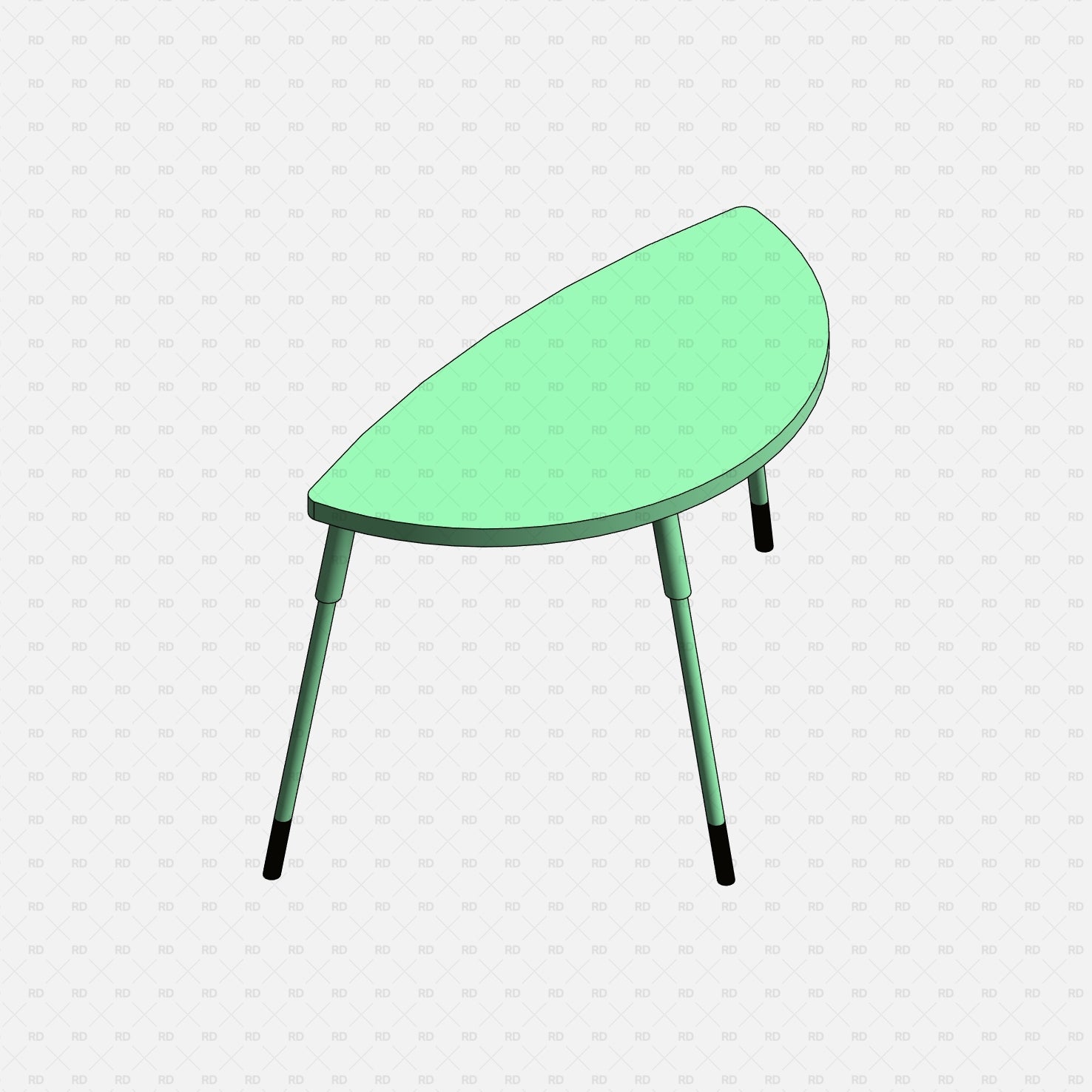 Revit IKEA LÖVBACKEN Side Table download free family