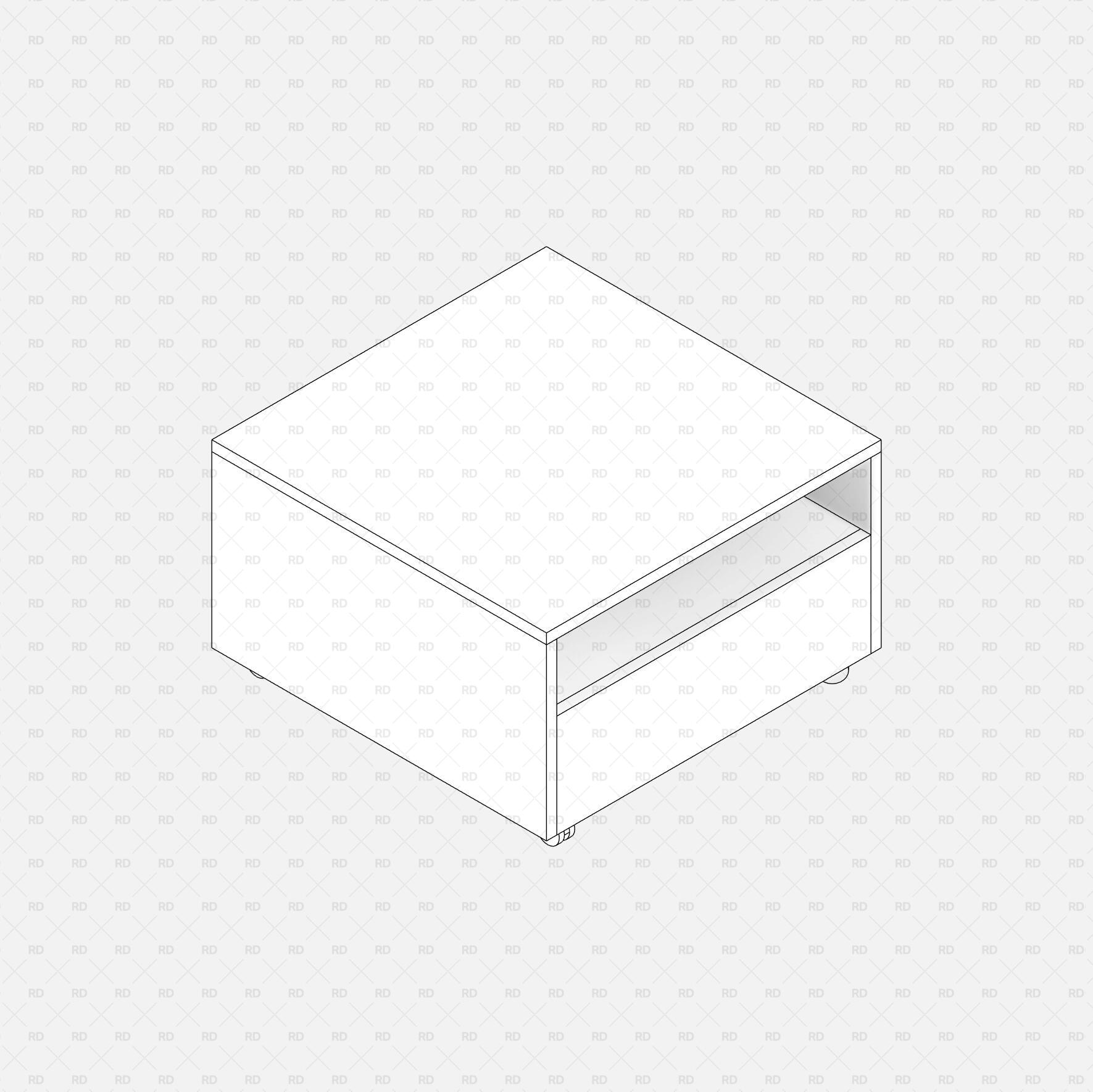 download free Revit Side Coffee Table family