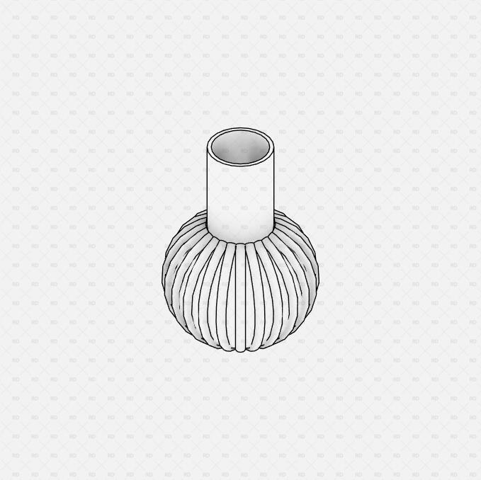 Revit Vase download free decor family