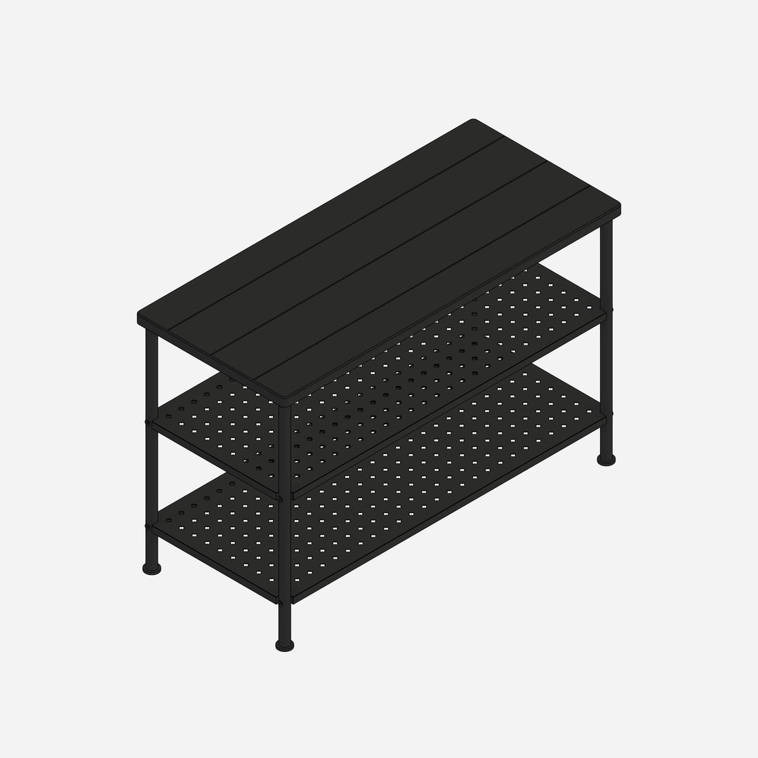 Download FREE IKEA Revit Families | IKEA PINNIG Bench with Shoe Storage ...