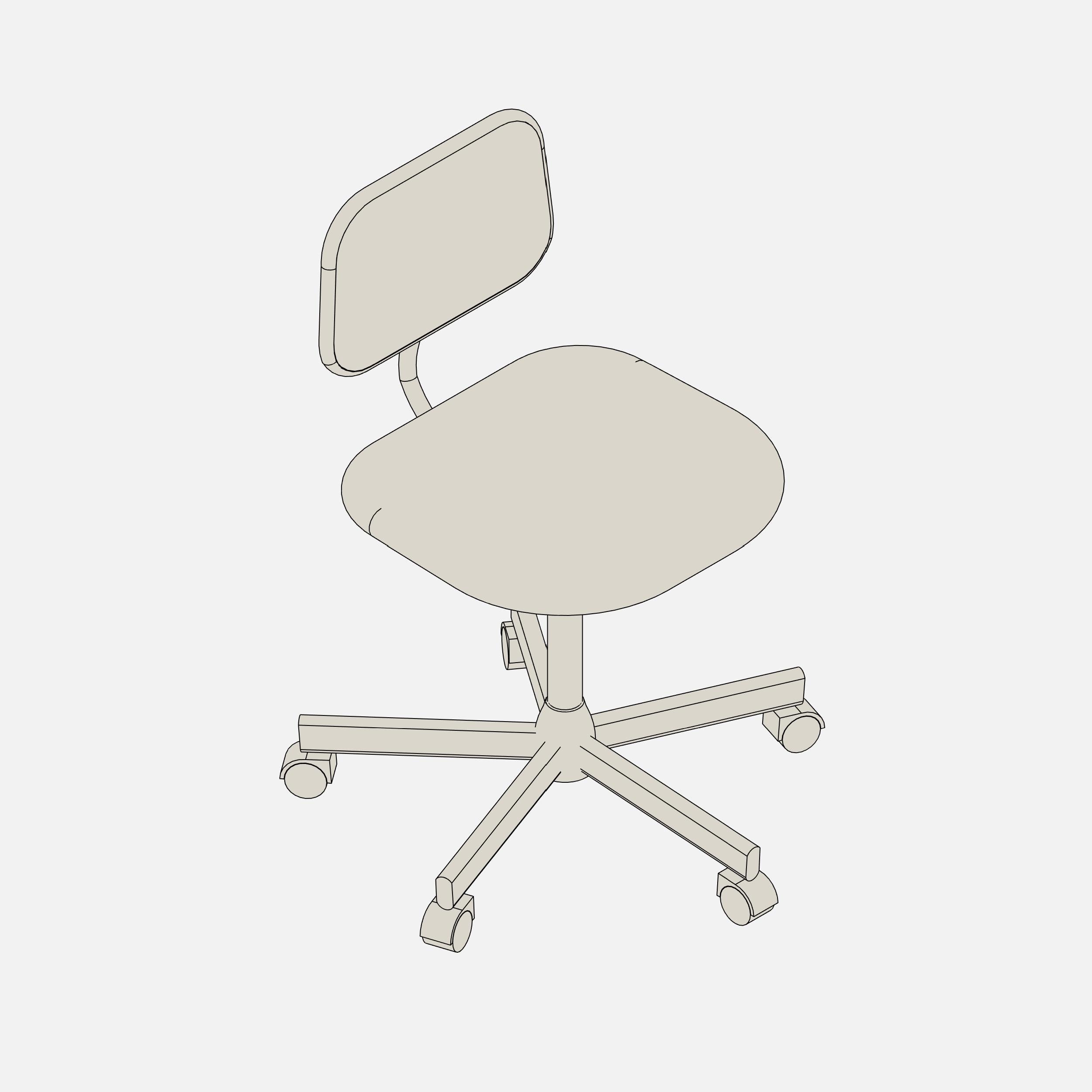 free download office Chair revit 