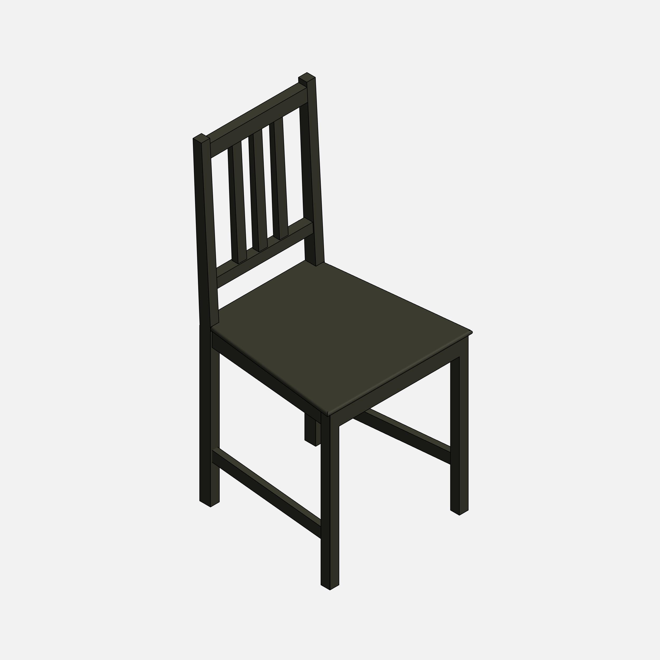 IKEA STEFAN Chair revit 