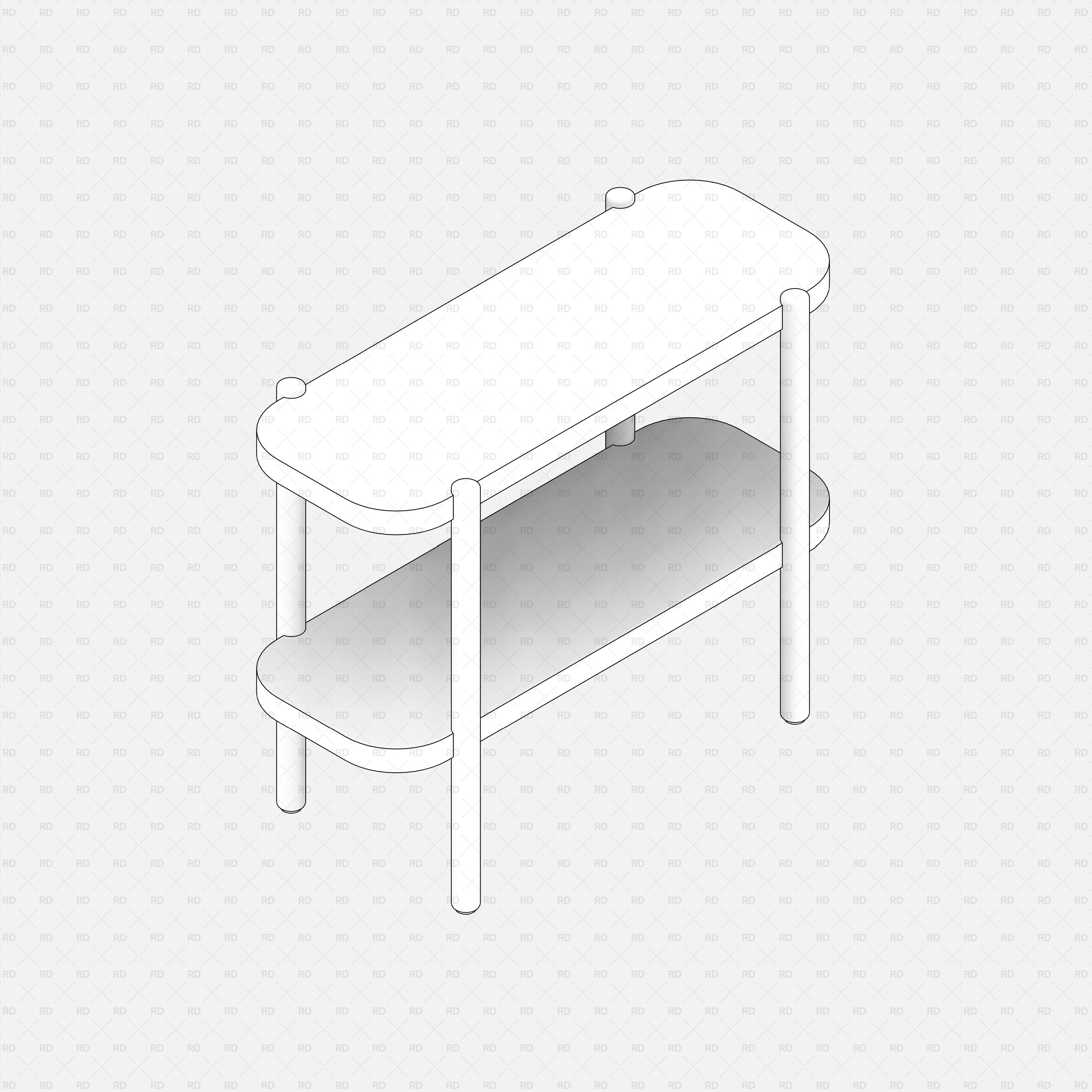 download IKEA LISTERBY Console Table for free