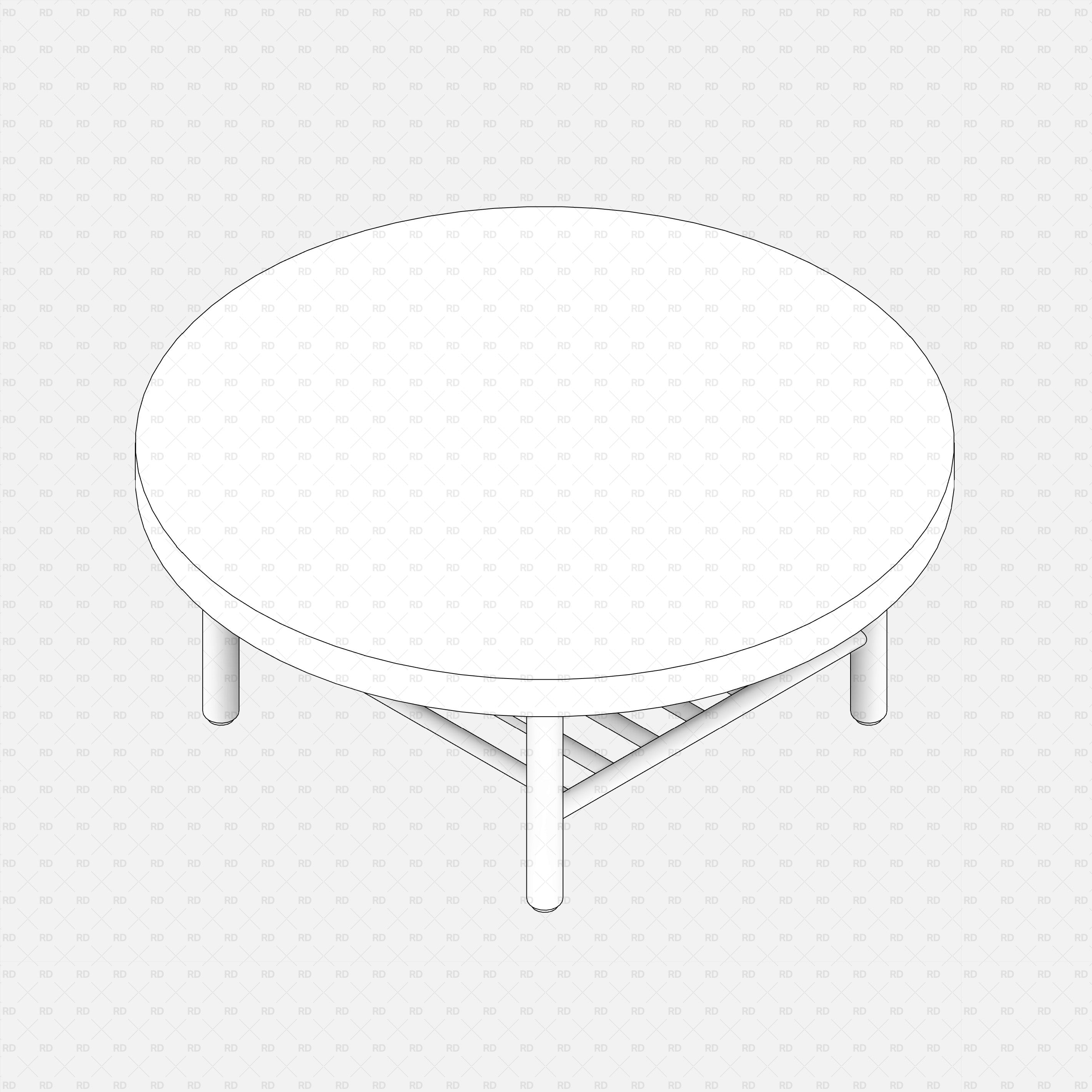 download IKEA LISTERBY Coffee Table for free