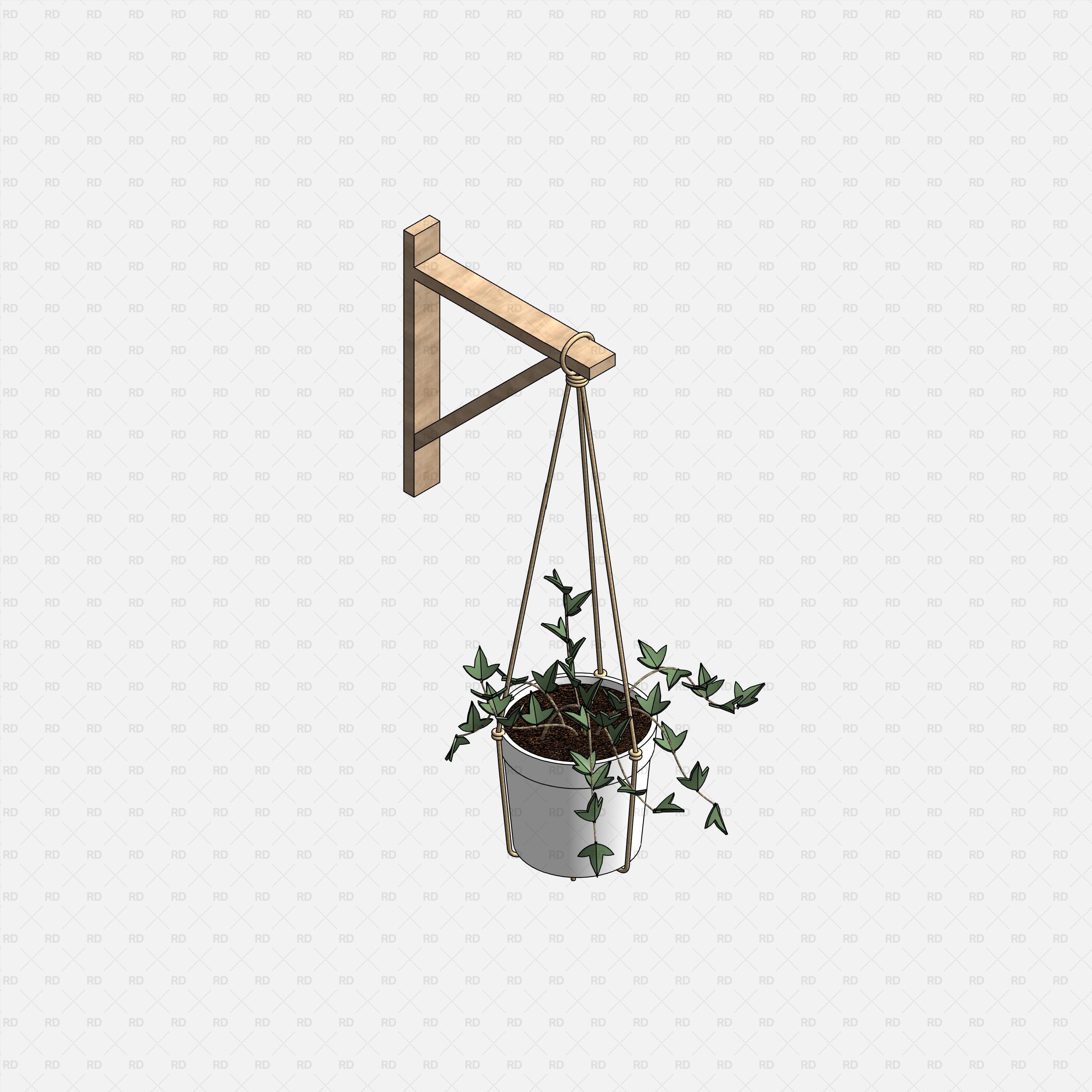 revit hanging plants