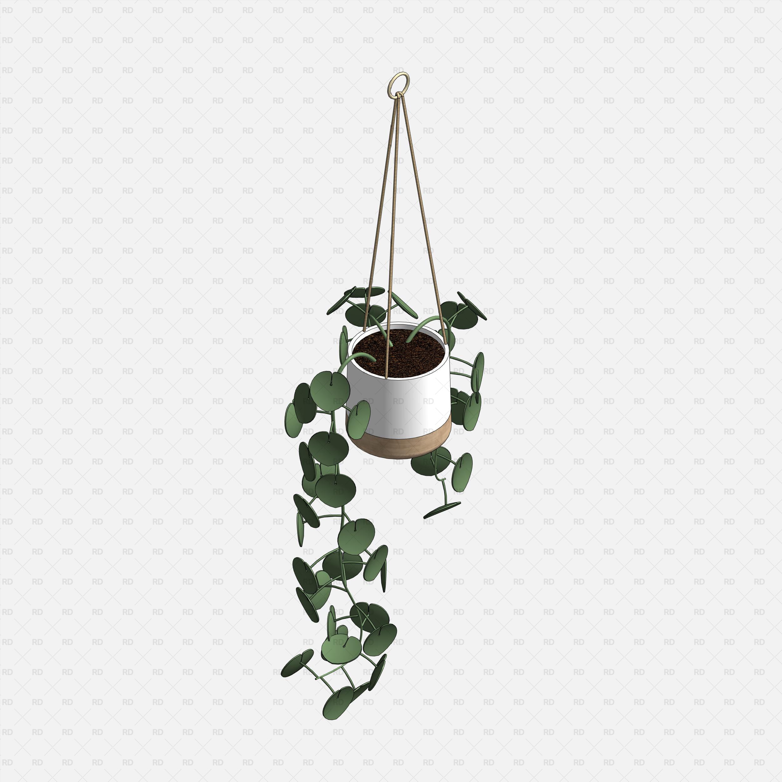 revit hanging plants