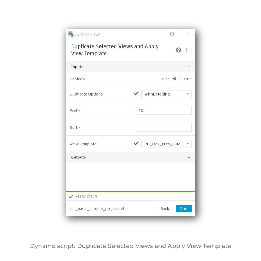 Download Dynamo Script: Duplicate Selected Views and Apply View Template