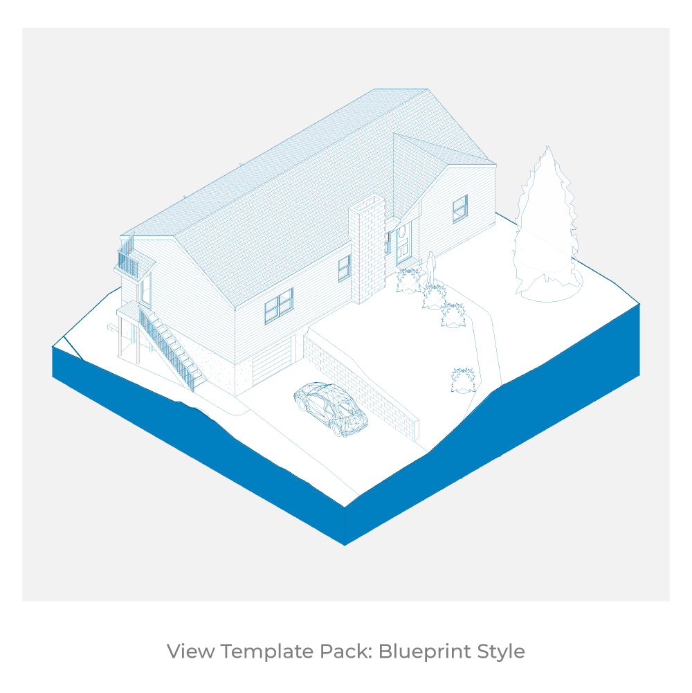 Presentation View Templates Pack: Blueprint