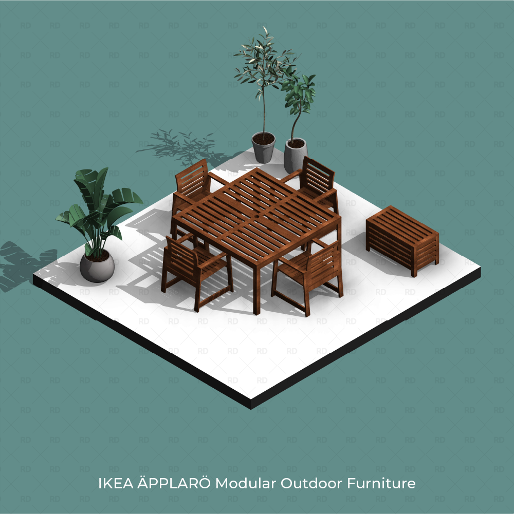 revit outdoor furniture families